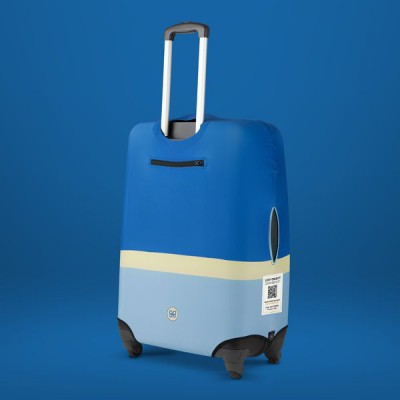 Housses de valise housse de protection de bagages, valises, trolleys  intelligente et connectée, avec assurance, fashion, tendance, trendy